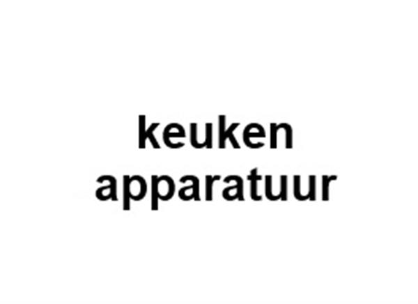 Keuken apparatuur